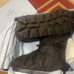 Prada Nylon Snow Boots 