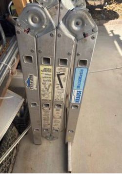 Krause MultiMatic Aluminum Multi-Position Ladder