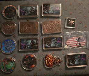 Copper coin rounds
