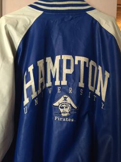 Hampton University's jacket