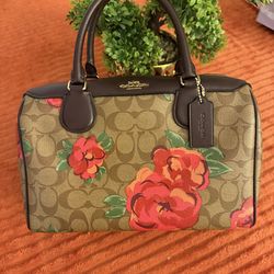 Rare & Unique COACH Rose Bag 🌹✨ Beautiful rose design with a romantic, eye-catching style Hard to find and truly special piece 💫 Perfect for collect