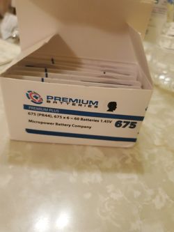 Premium Hearing Aide Battery