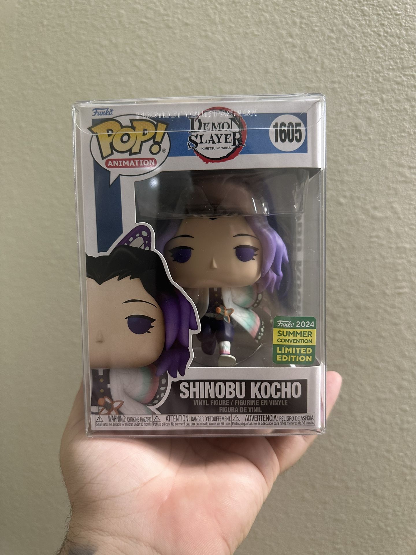 Shinobu Kocho 1605 Funko Pop! Summer Convention 2024