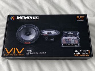 Memphis Audio VIV62 SixFive Series 6.5" Coaxial Speakers (NEW, Pair)