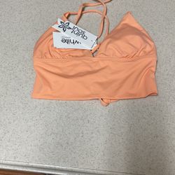 Orange Bikini Top