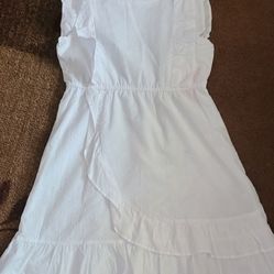 White Eyelet Dress