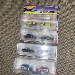 Hot Wheels Premium 2 Packs Lot 
