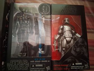 Star Wars Black Series IG-88 & Cpt Phasma