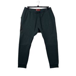 Nike Tech Fleece 2.0 Slim Tapered Pants Medium “Seaweed”  SZ XL 