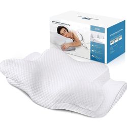 Cervical Memory Foam Pillow, Odorless Neck Pillows for Pain Relief, Orthopedic Bed Pillows for Sleeping