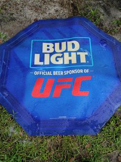 UFC bud light floor mat