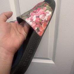 Floral Gucci Sandals 