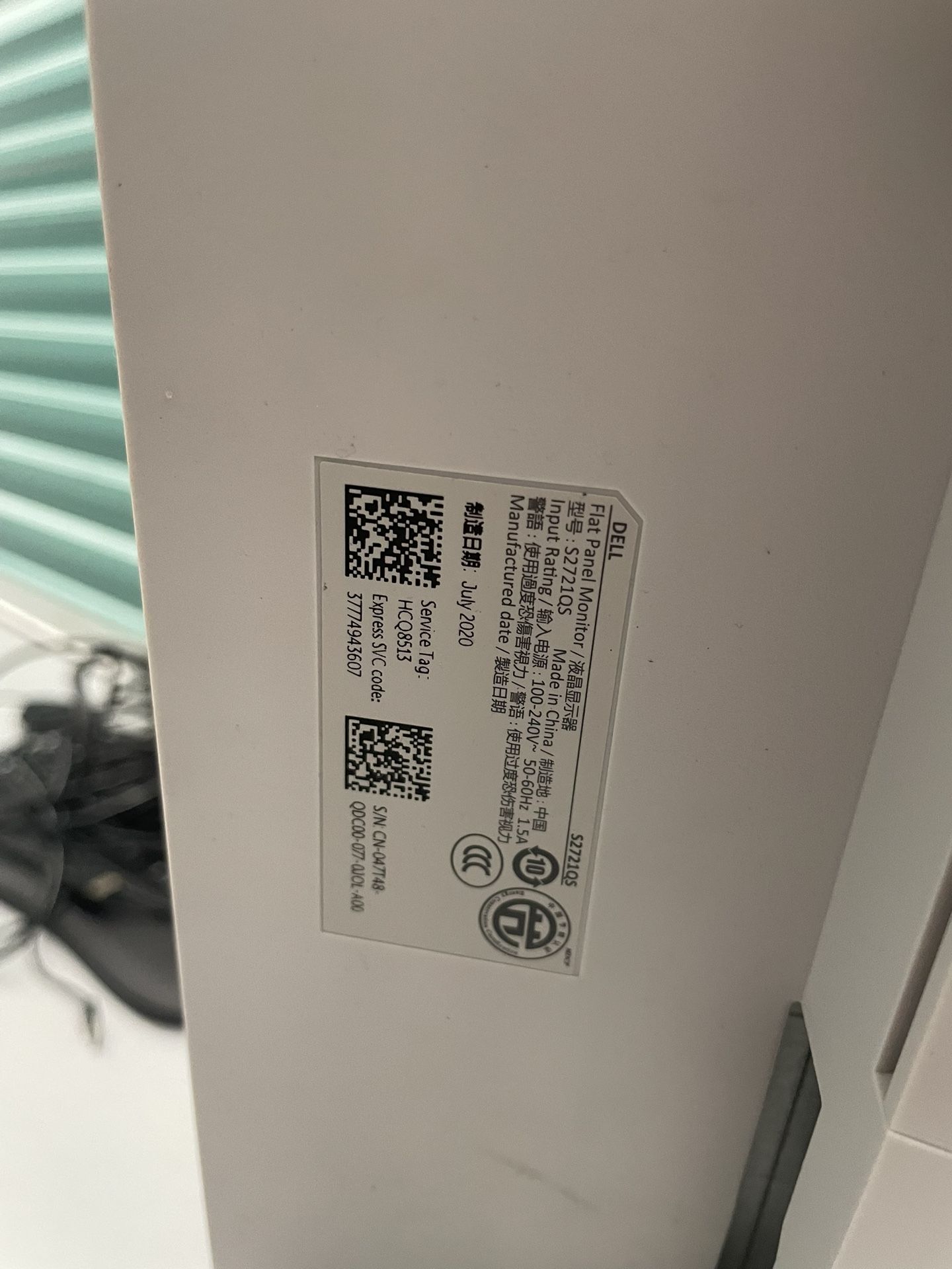 Dell 27 Inch Monitors New In Mint Condition