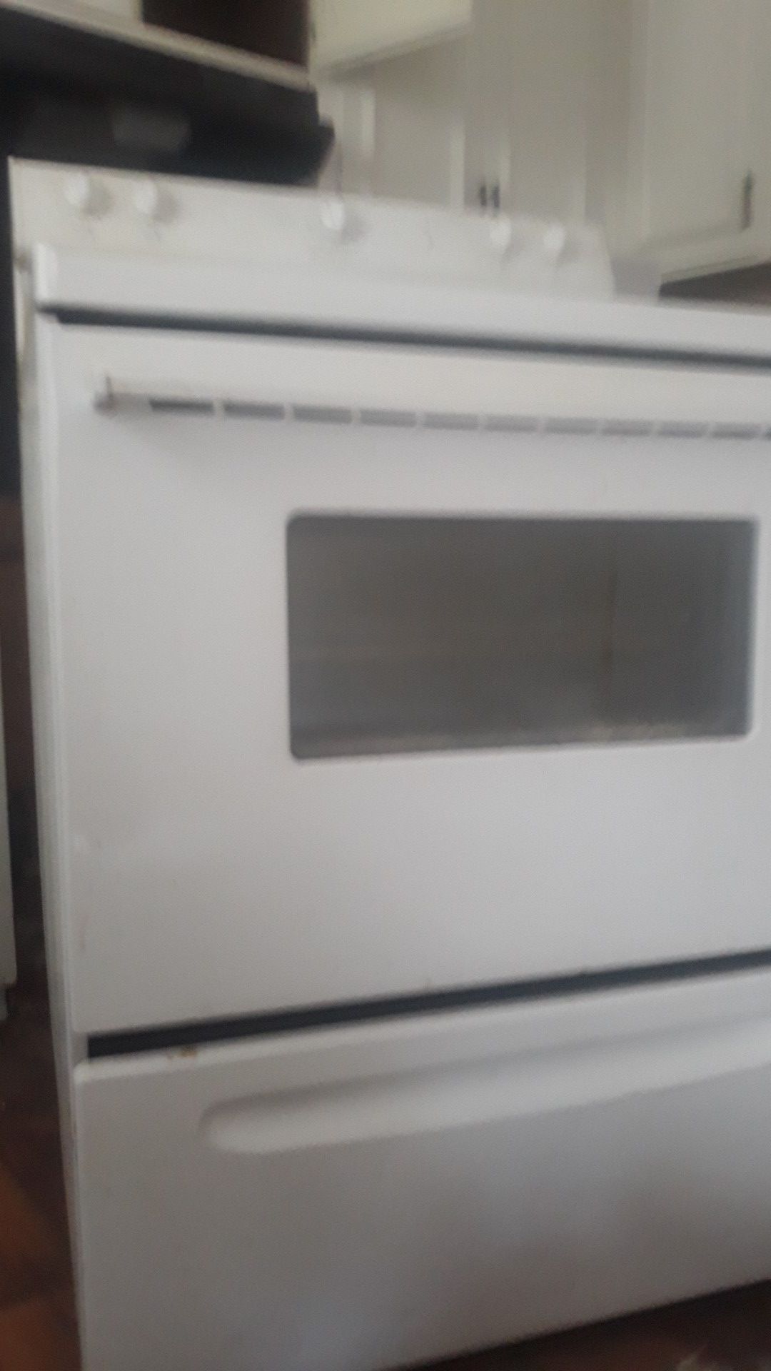 Frigidaire, stove and dishwasher