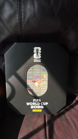 2026 FIFA WORLD CUP HARD COVER PANINI BOOK AND BOX