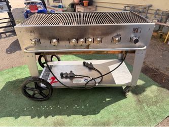 8 burner grill