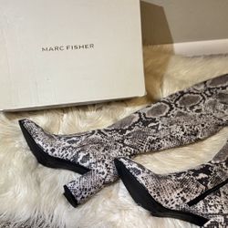 Women’s Marc Fisher Snake Skin Boots 