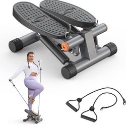 Niceday Stair Stepper For Exercise with Resistance Bands, Mini Stepper with 300LBS Loading Capacity