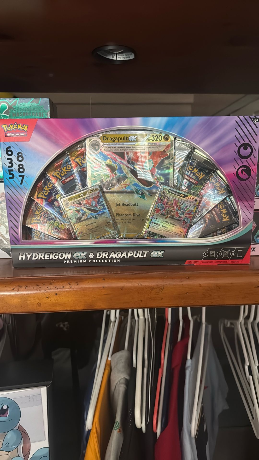 Pokemon Cards Hydreigon Ex & Dragapult Ex 