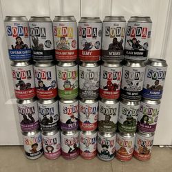 26 Funko Sodas With Some Chases 