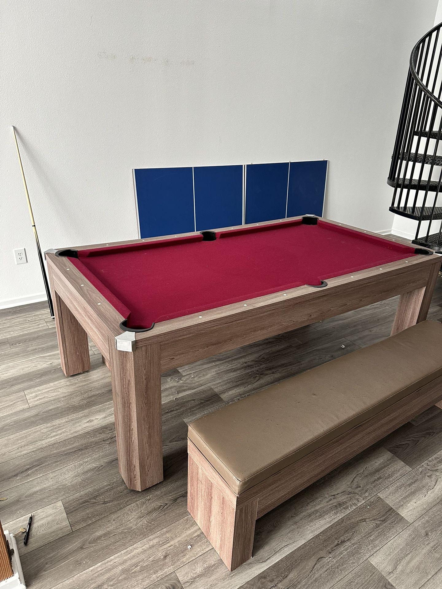 Pool, Ping Pong Dinning  Table