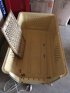 Extra large and large crate dog