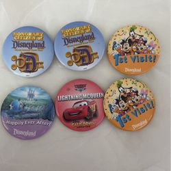 Disney Button Pins