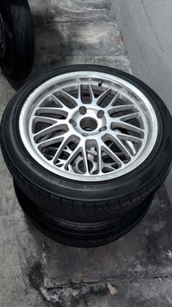 (4) BBS Style Wheels + Tires