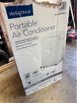 Insignia Portable Air Conditioner – 7,000 BTU (10,000 BTU ASHRAE) – Like New
