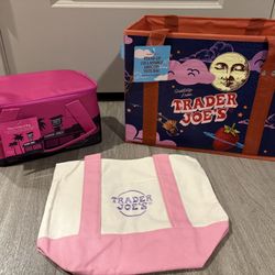Trader Joe’s Bags Mini Tote Canvas, Insulated and Collapsible Bags- $40 (Gilbert)