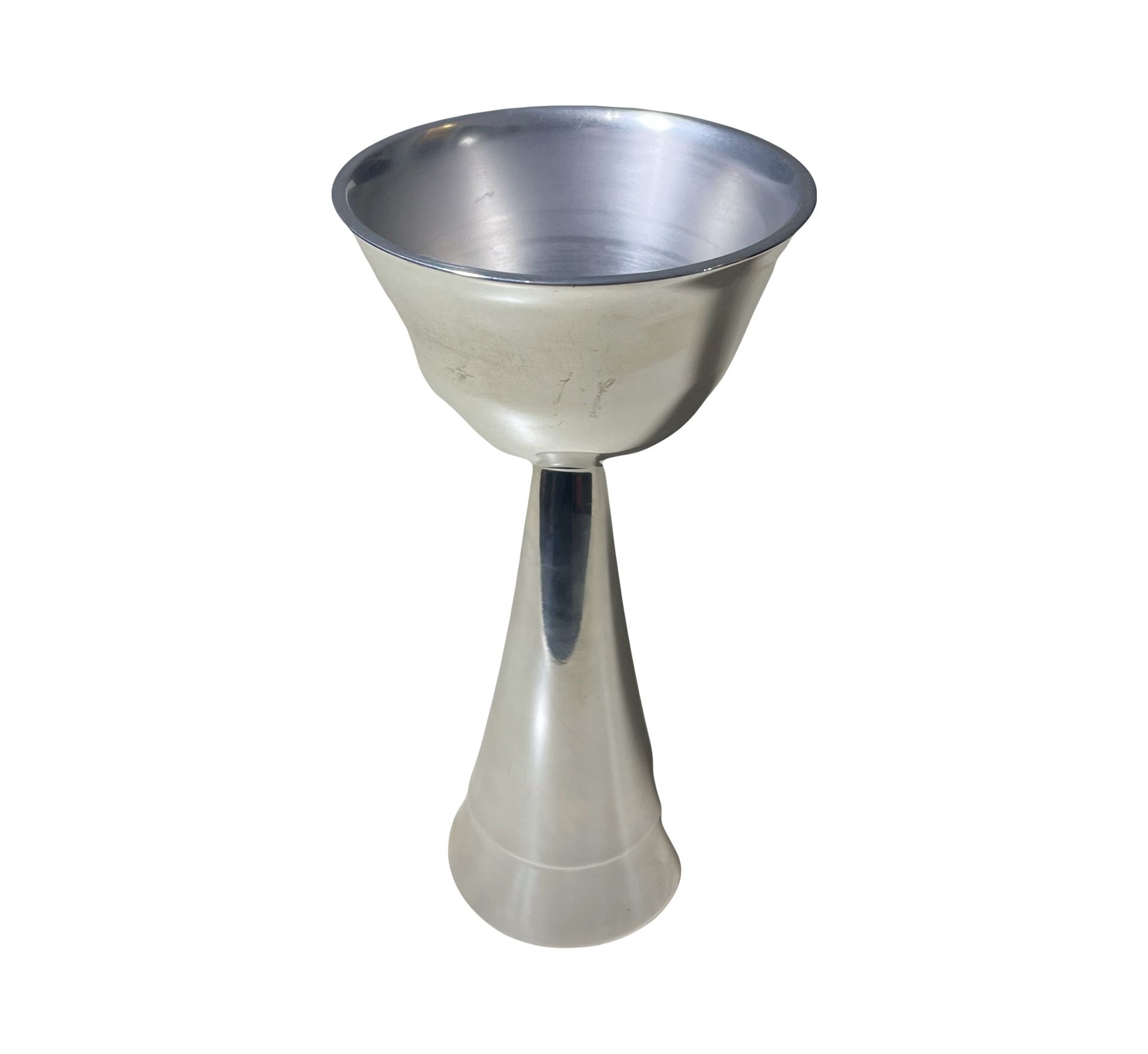 Nambé Judaica 7-inch Kiddush Cup 6250 Silver Tone Metal Alloy Marilyn Davidson