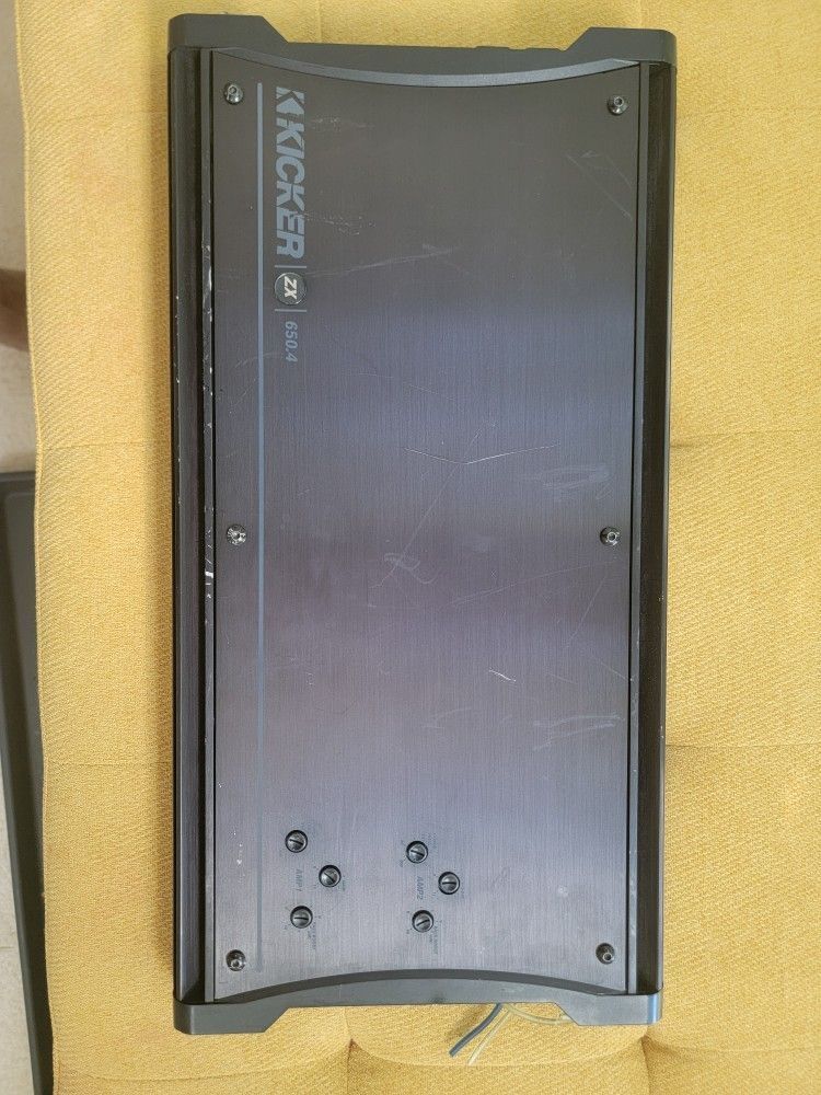 Kicker 4 Channel Car Amplifier
