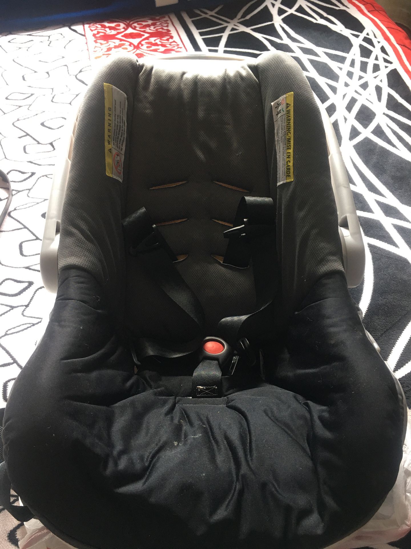 Free car seat- just needs to be clean from dust.