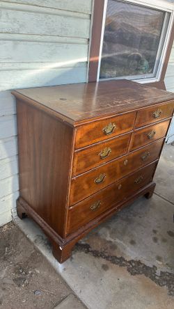 Real wood dresser