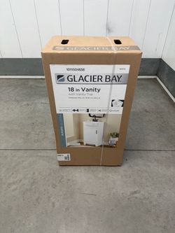 Glacier Bay 18 in Bathroom Vanity with Top