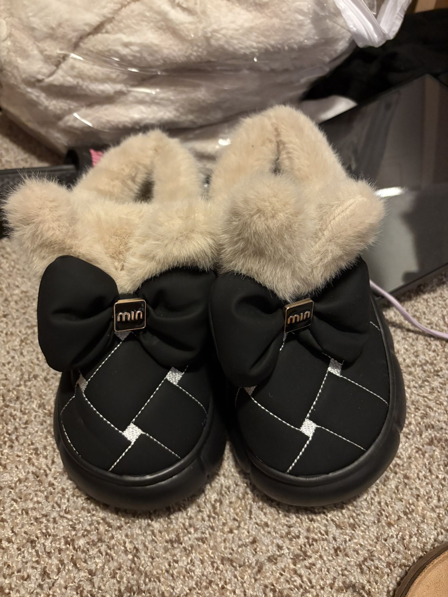 Plush Lined Women’s Slipper Boots