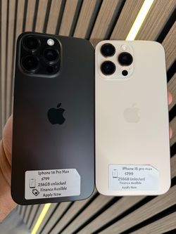 iPhone 16 pro Max 256GB unlocked