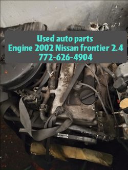 Engine 2002 Nissan frontier 2.4