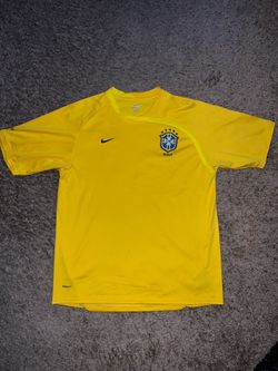 2008 2010 Brazil TRAINING FOOTBALL SOCCER JERSEY NIKE 258955-703 Men’s LARGE