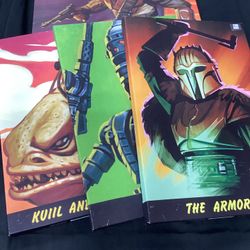 The Mandalorian Wall Art Canvas (Priced Separately)