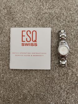 Ladies ESQ watch