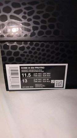 Kobe IX EM Protro