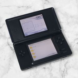 Nintendo DS Lite Blue Black Console Bundle
