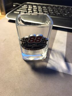 Dale Jarrett shot glass