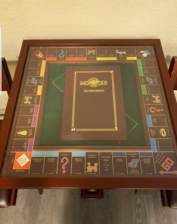 Franklin mint Monopoly Table Game