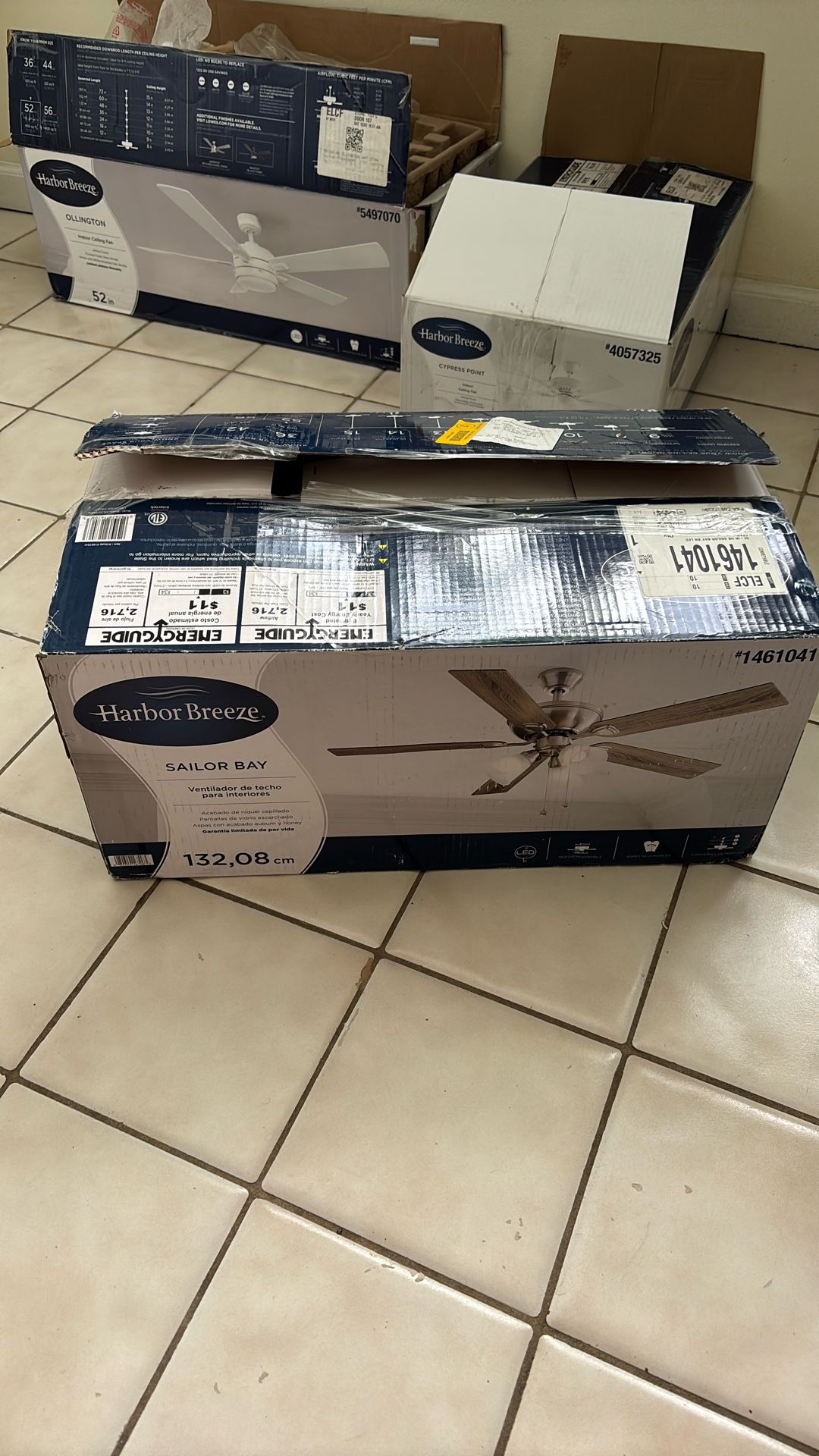 Harbor Breeze Sailor Bay Ceiling Fan