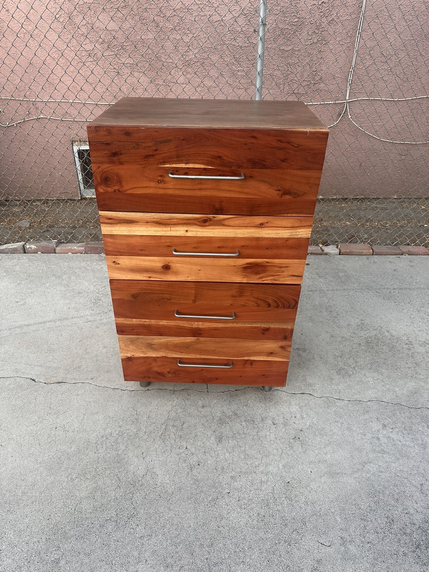cb2 dresser Linear Low 4-Drawer Wood open shelf displays jewelry/sunnies/accessories while drawers hold everyday essentials Latitude Grellow Low Dresser CB2