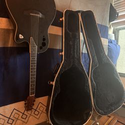 Applause Acoustic Guitar W/ Hard Case & Extras