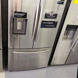 SAMSUNG 28 CB FT FRENCH DOOR REFRIGERATOR OPEN BOX ITEM