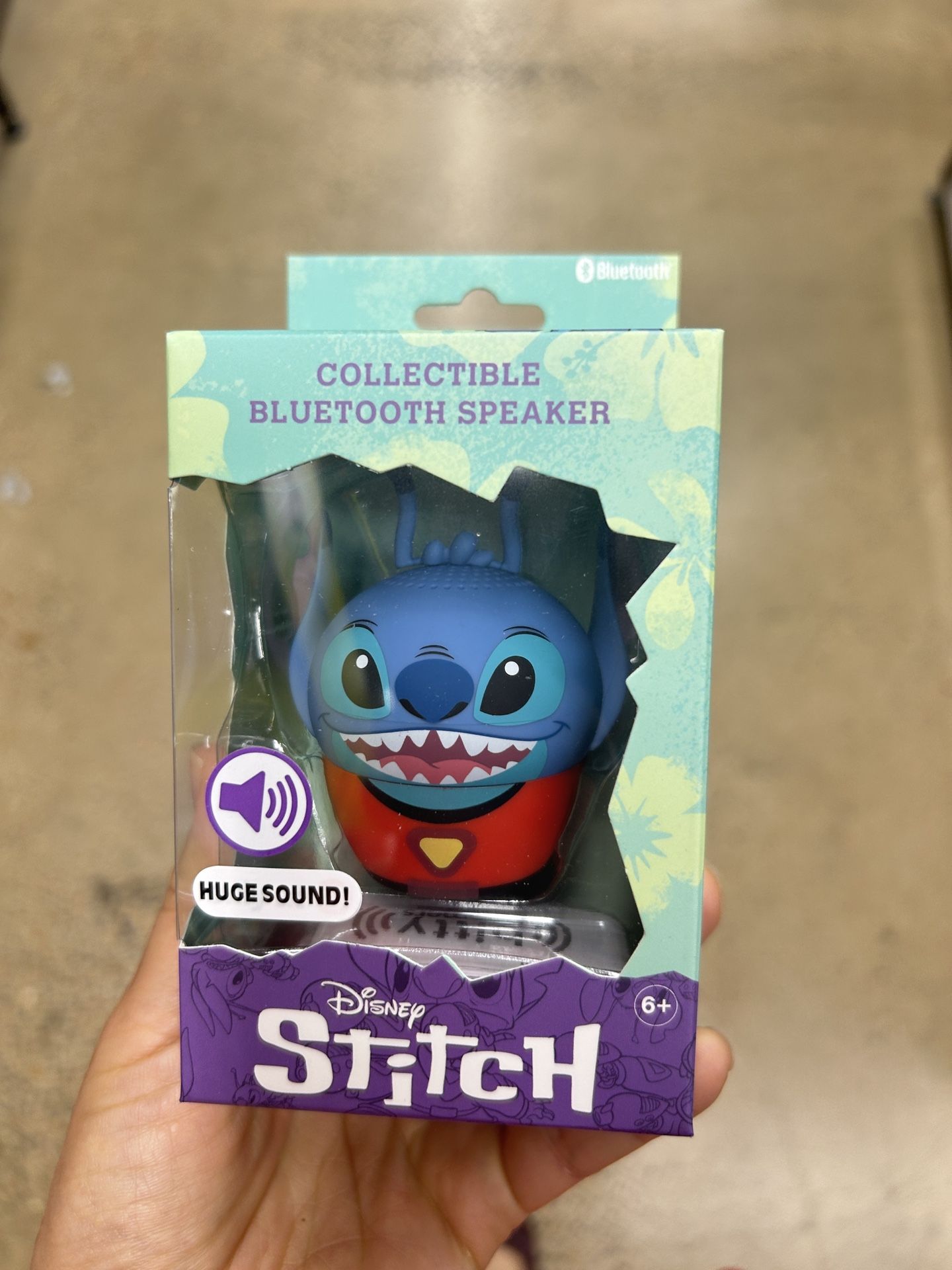 NWT collectible Disney stitch bluetooth speaker
